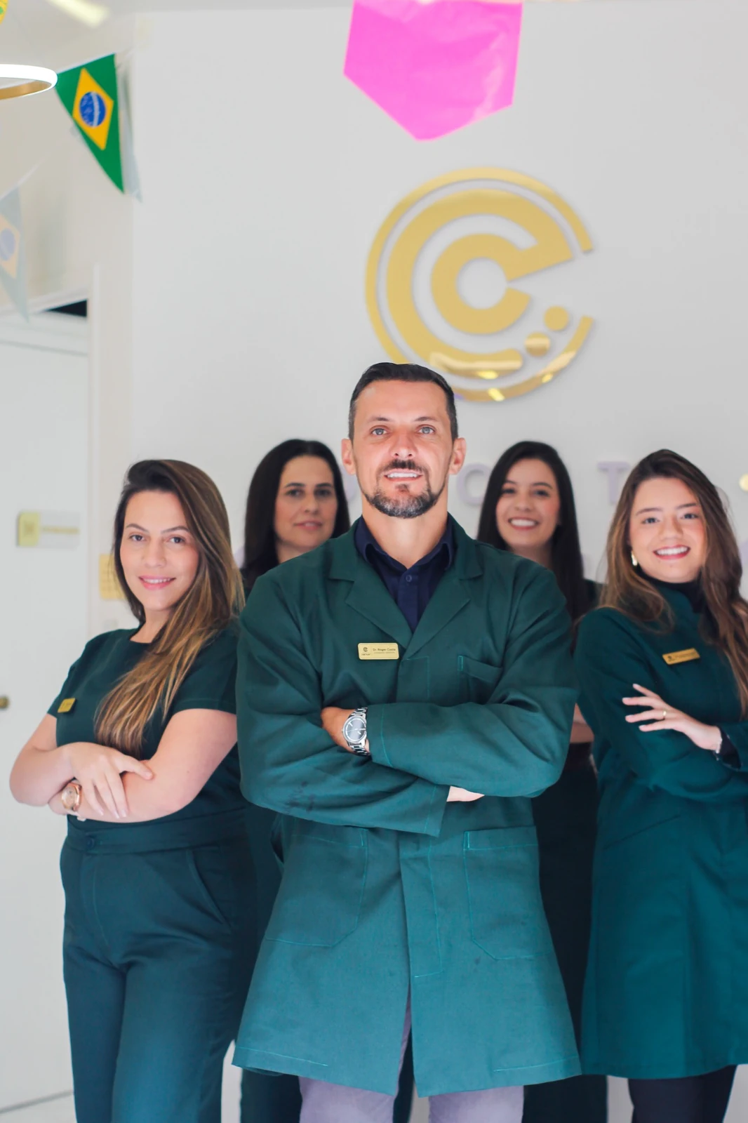 Equipe da Odonto Center em Aiuruoca-MG